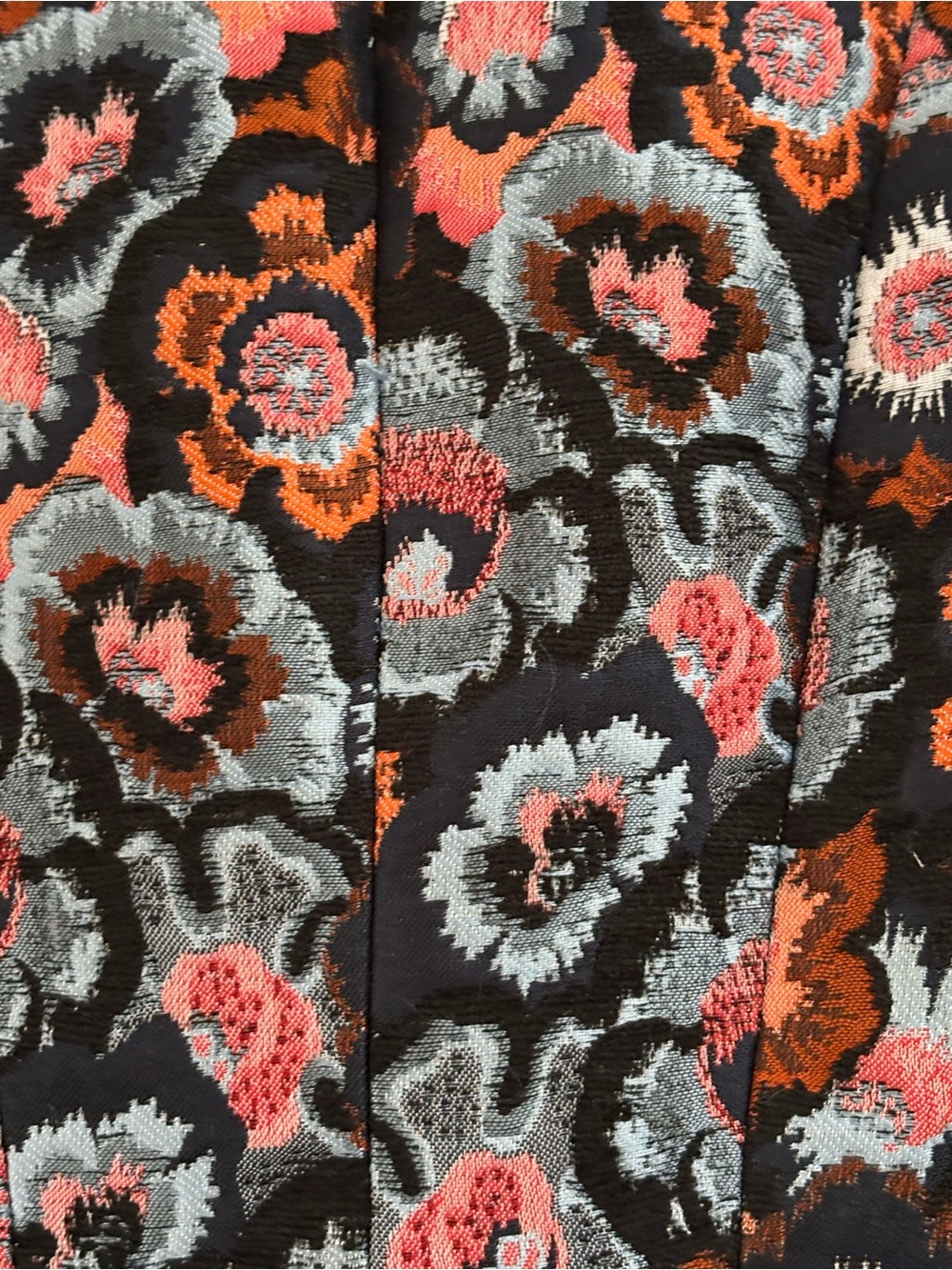THEORY Floral Jacquard Riding Jacket Blazer 4 Multi Italian Woven - Picture 9 of 16